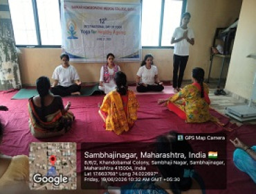 Yoga Samavesh Campaign at Karmveer Nagar, Satara